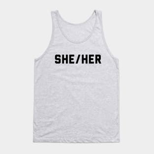 She/Her Tank Top